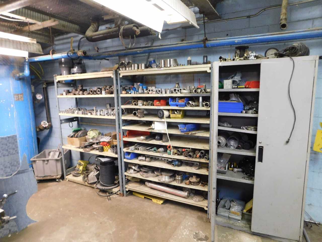 Building Shop Room Contents  - INDUSTRIAL PARTS