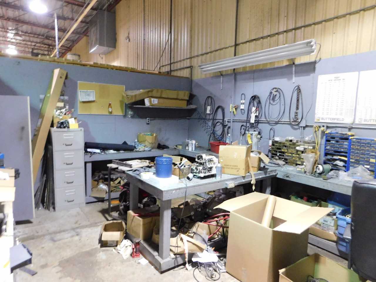 Fabrication Room Shop and all contents /No File Cab - MACHINING ACCESSORIES & TOOLING
