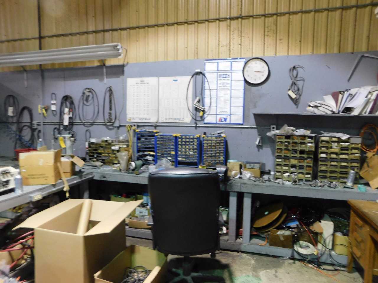 Fabrication Room Shop and all contents /No File Cab - MACHINING ACCESSORIES & TOOLING
