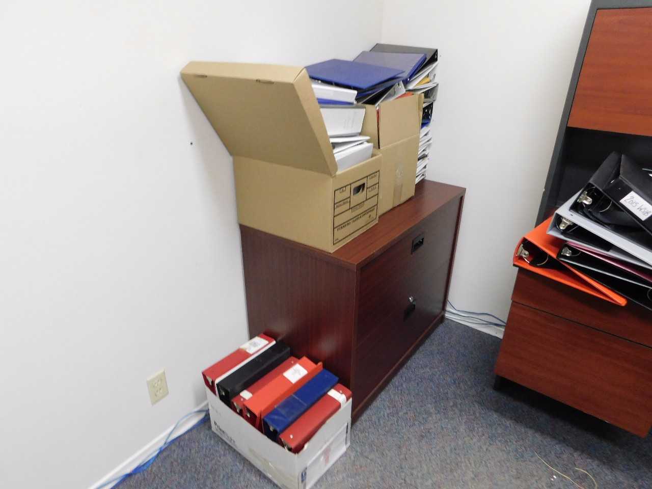 Desk and Binders - PLANT & FACILITY
