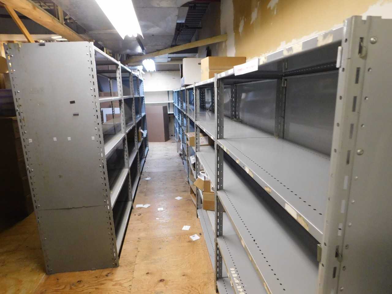 Electronic Supply Shelving - SHELVING