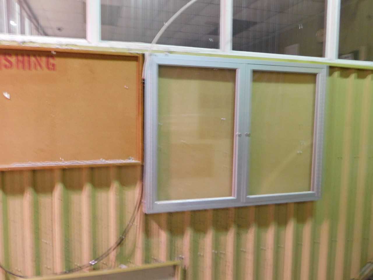 6  Bulletin  Board Metal 42" X 36 " - MISCELLANEOUS