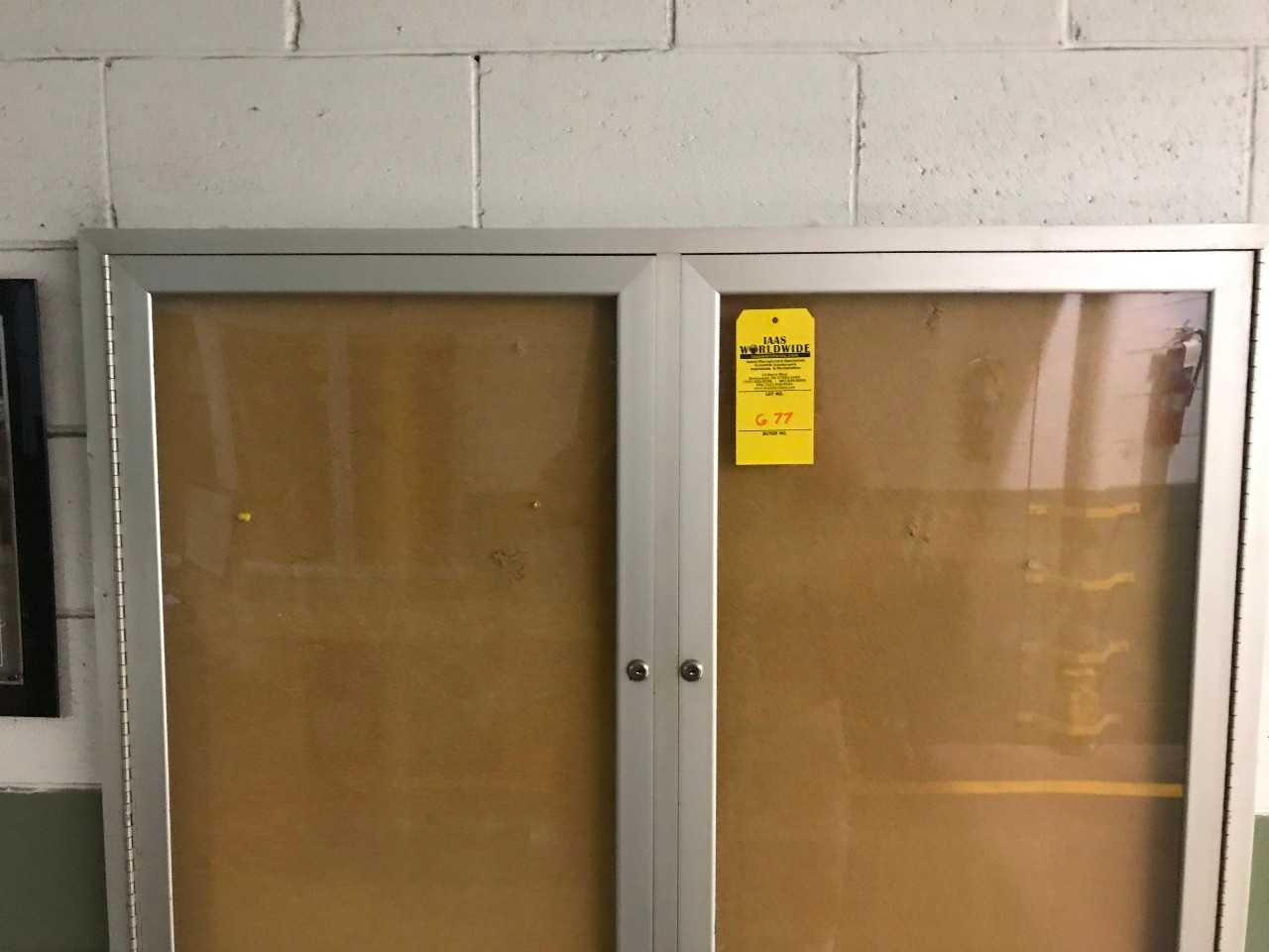 6  Bulletin  Board Metal 42" X 36 " - MISCELLANEOUS