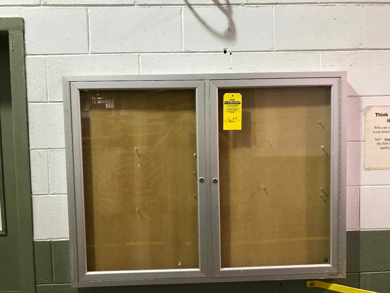 6  Bulletin  Board Metal 42" X 36 " - MISCELLANEOUS