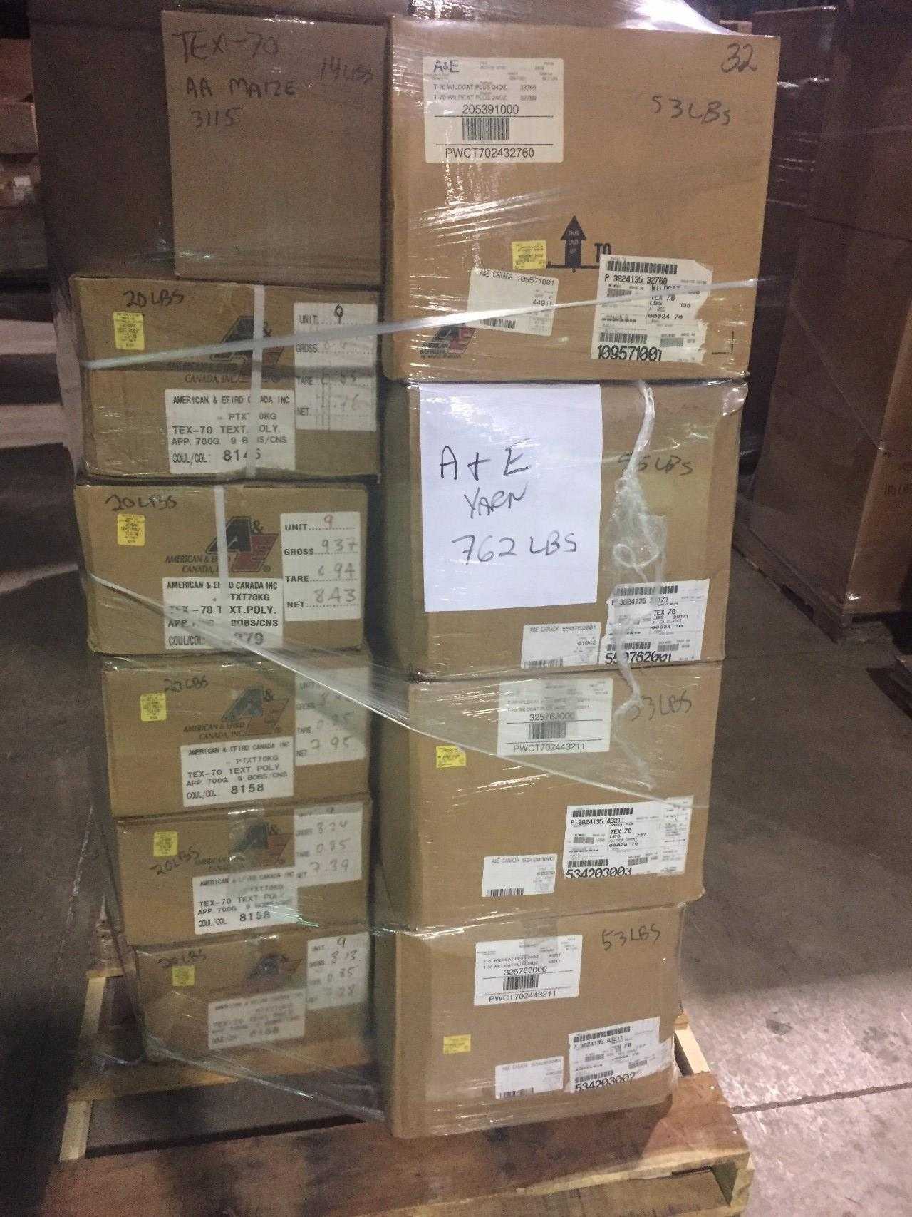 21 Pallet of Sewing / Surging Thread Multiple Colors - MISCELLANEOUS