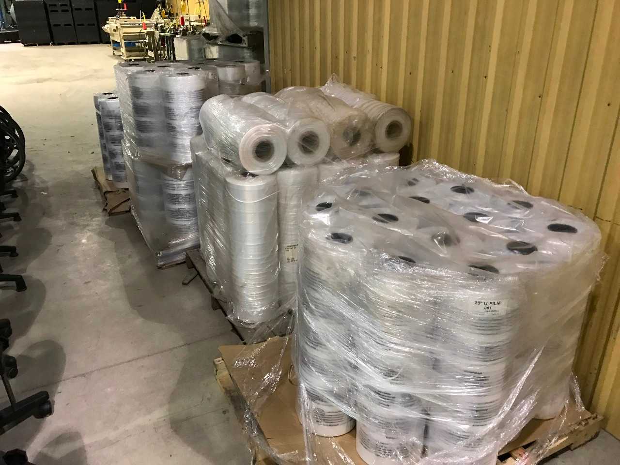 9 pallets of Shipping Wrap - MISCELLANEOUS