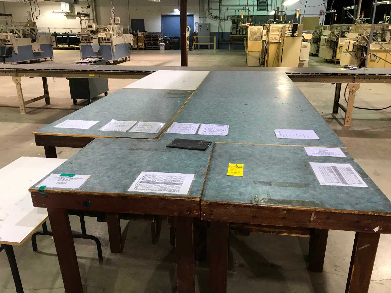 Sorting Tables Lot of 4 - MISCELLANEOUS