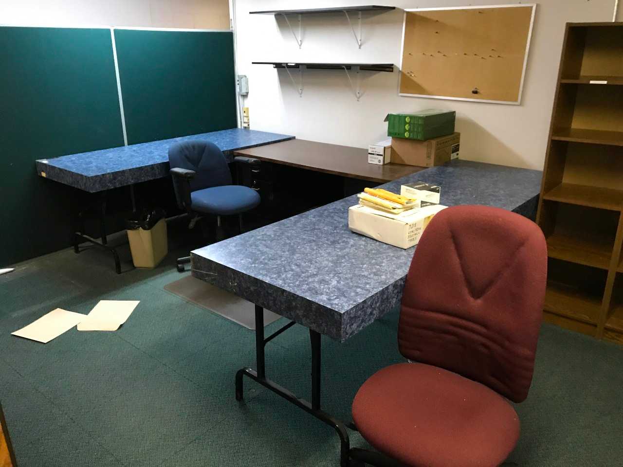 Lot of items located in the common area of the upstairs office space - MISCELLANEOUS