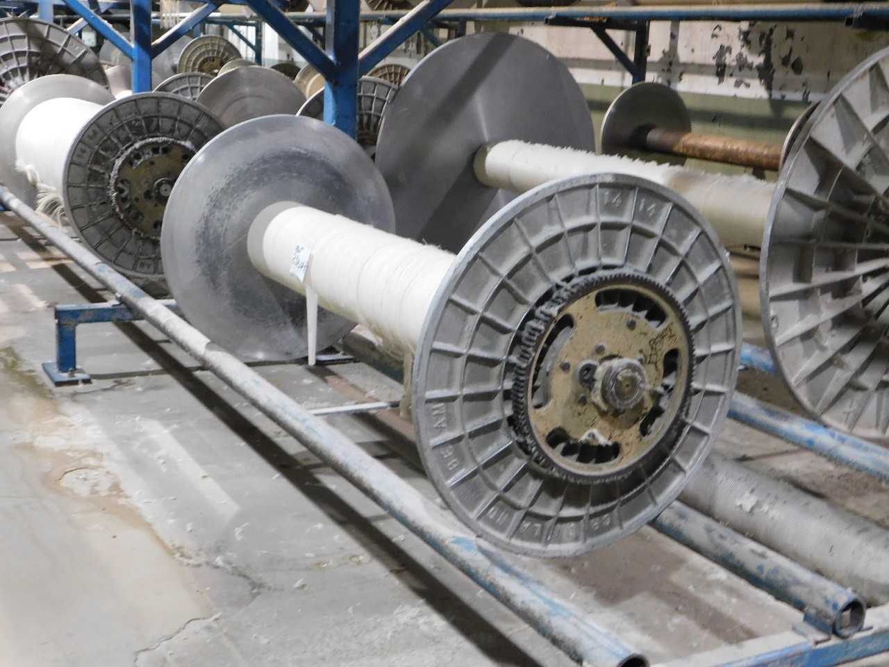 Ground / lower Loom Beams fits 280 Looms 900mm Flange CRONLAND Lot of 3 - PLANT & FACILITY
