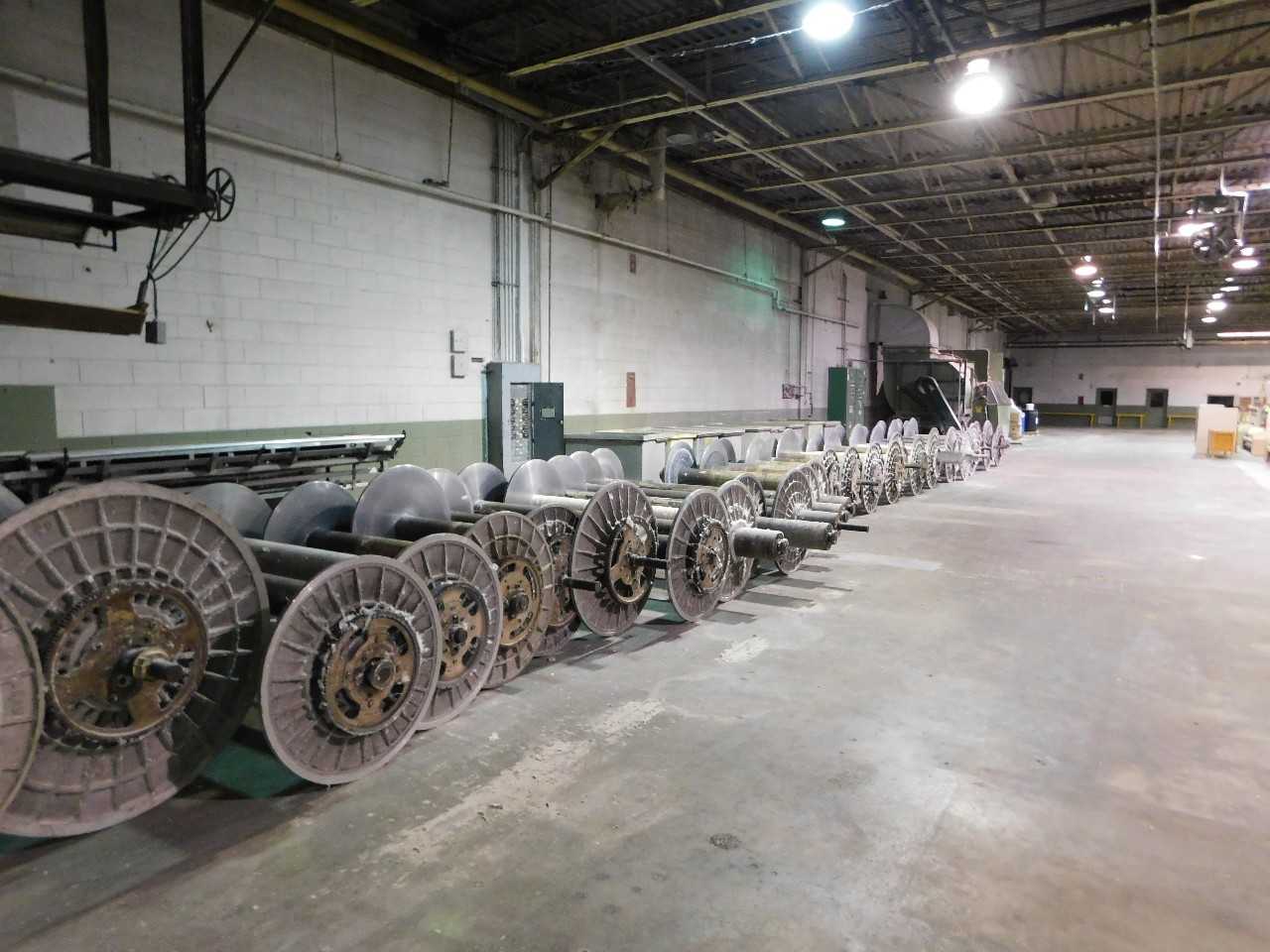 Ground / lower Loom Beams fits 280 Looms 900mm Flange CRONLAND Lot of 3 - PLANT & FACILITY
