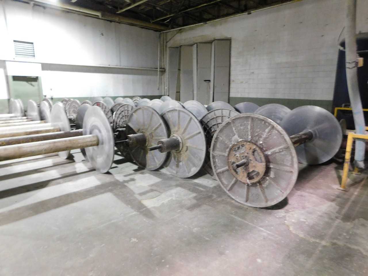 Pile Loom Beams  fits 210-230 Looms With  900mm Flange CRONLAND Lot of 4 - PLANT & FACILITY