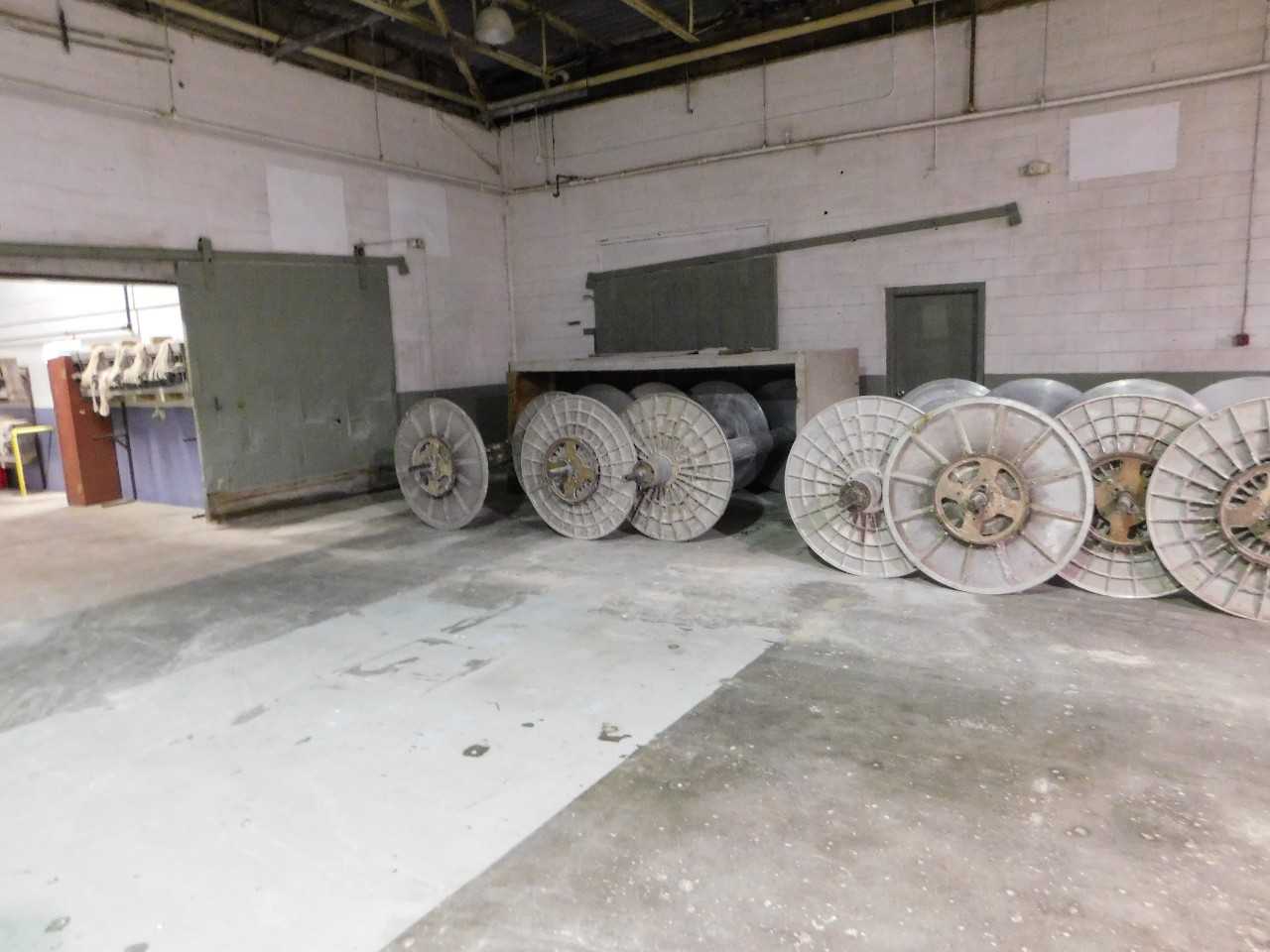 Ground / Lower Loom Beam 900mm Flange CRONLAND fits 210-230 looms Lot of 3 - PLANT & FACILITY
