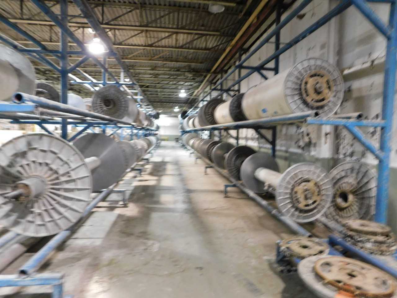 Ground / Lower Loom Beam 900mm Flange CRONLAND fits 210-230 looms Lot of 3 - PLANT & FACILITY