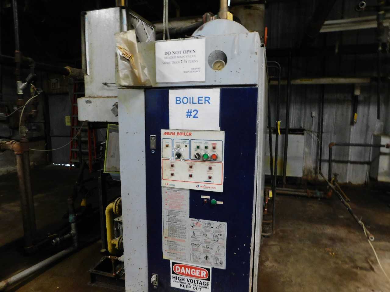 Boiler#2 Model LX-200 Miura 200hp - BOILERS