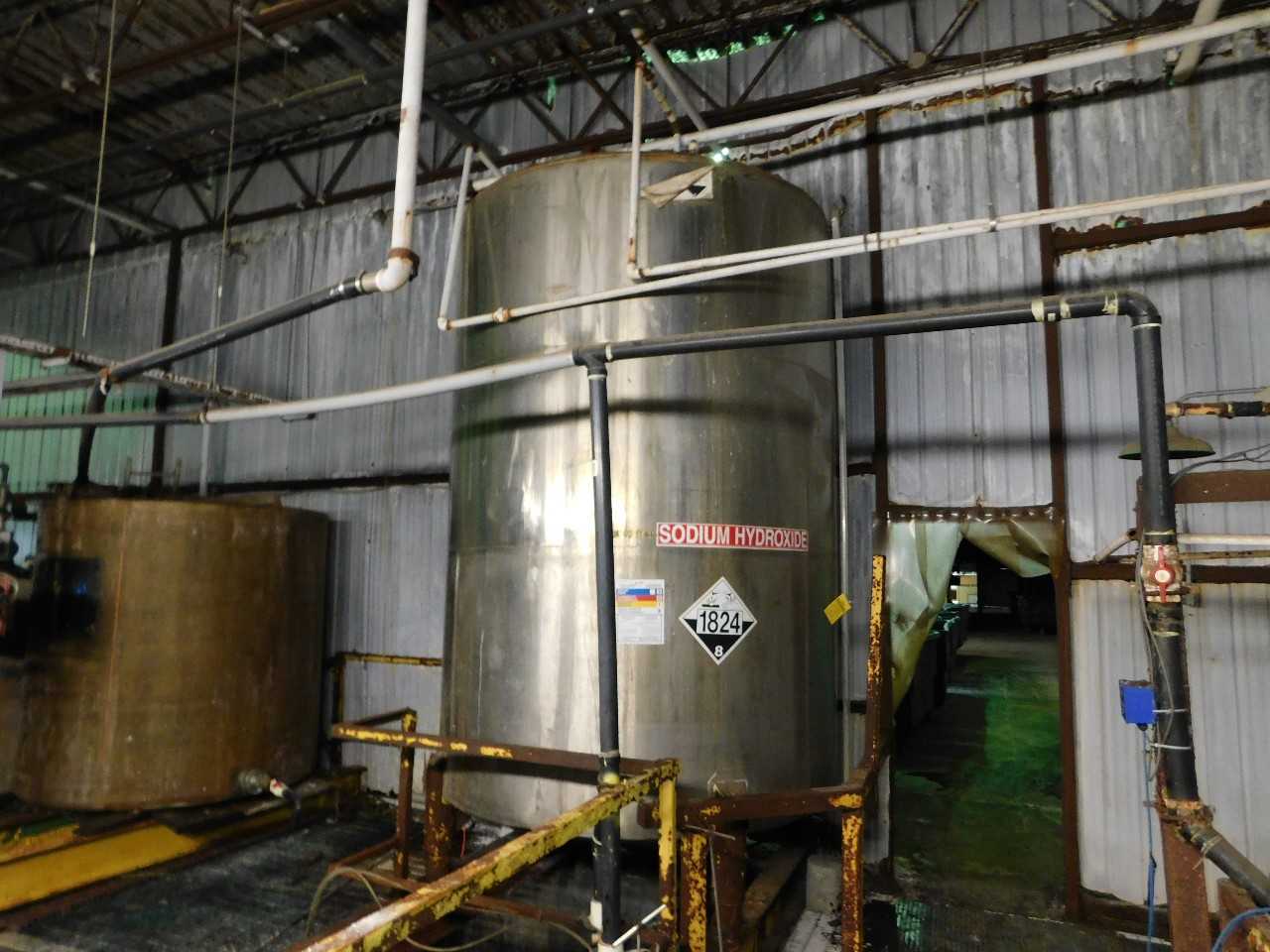 Stainless Steel Tank Approx 10,000 Gal Empty  - PROCESS EQUIPMENT