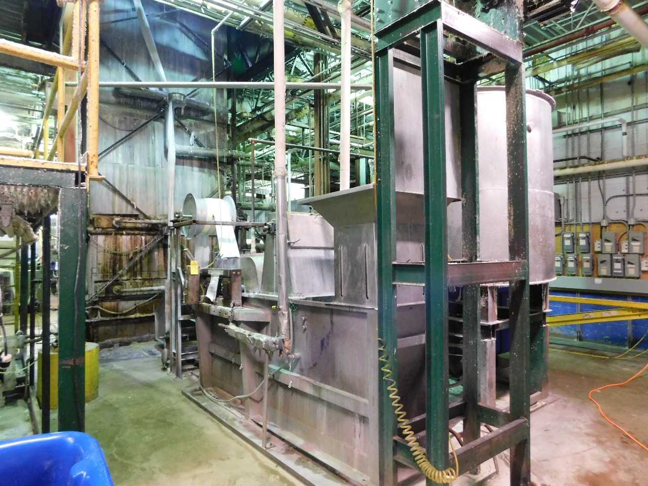 Stainless Steel Open Top Saturation , Coated Nip Roll Pull-Off - PROCESS EQUIPMENT