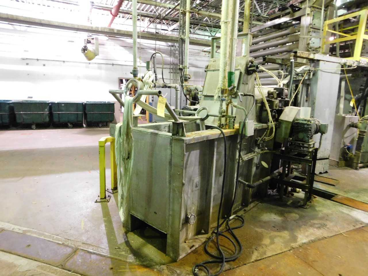 Stainless Steel Open Top Saturation, Coated Nip Roll Pull-Off, - PROCESS EQUIPMENT
