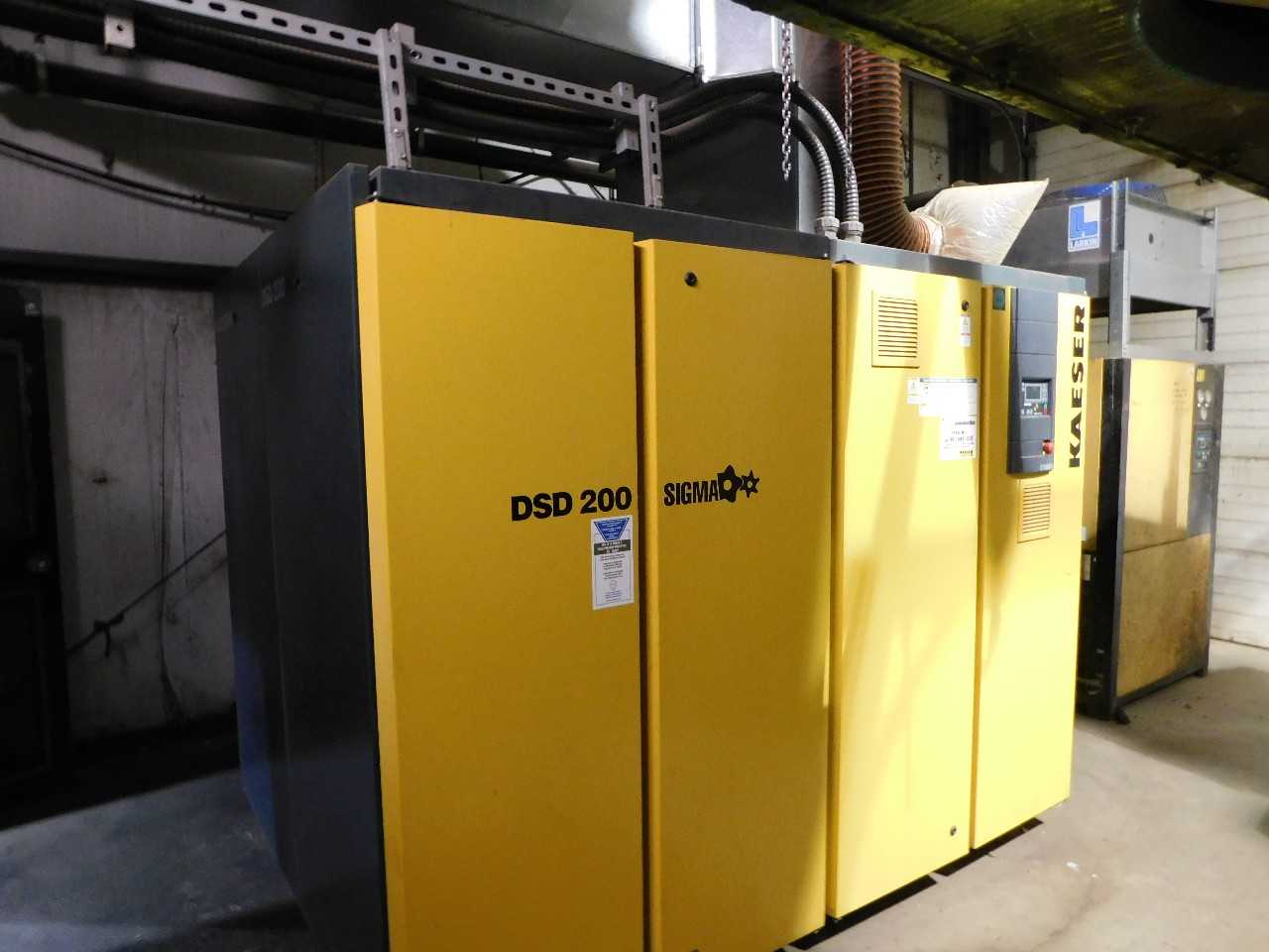 Kaesar DSD 200hp 2012   23,891 hours - AIR COMPRESSORS