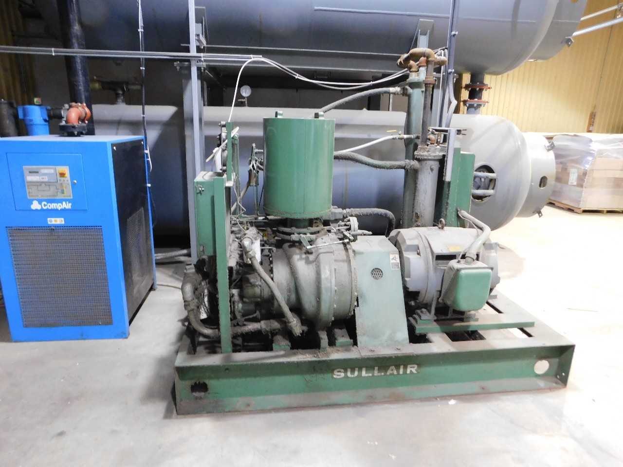 2002 Sullair Air Compressor 100hp  - PLANT & FACILITY