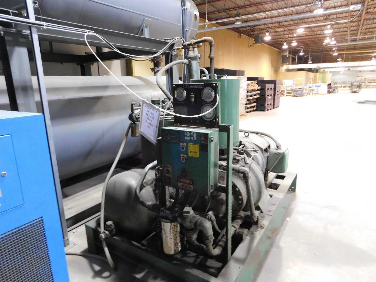 2002 Sullair Air Compressor 100hp  - PLANT & FACILITY