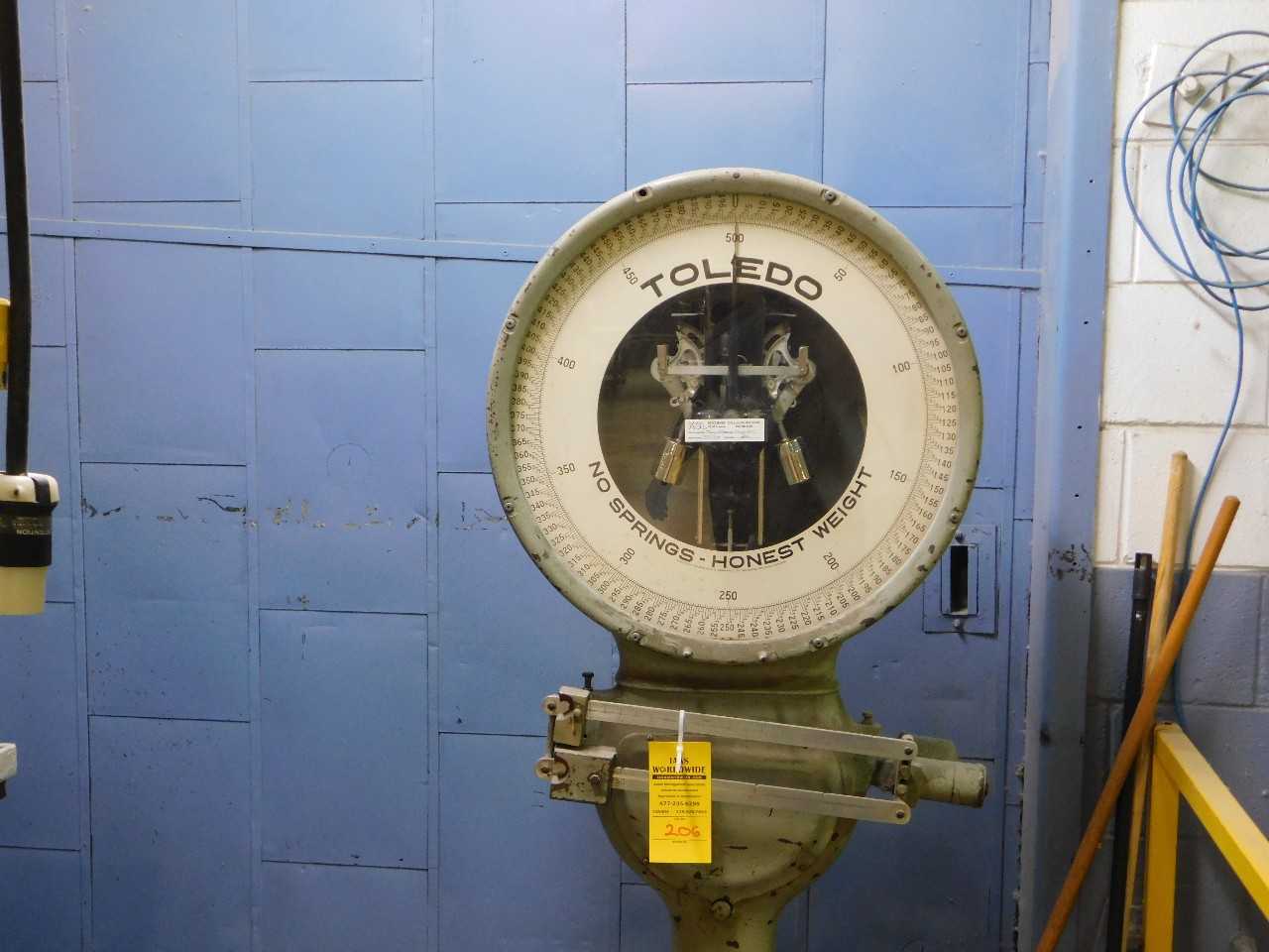 Toledo Platform Scale 500 LB Cap - SCALES