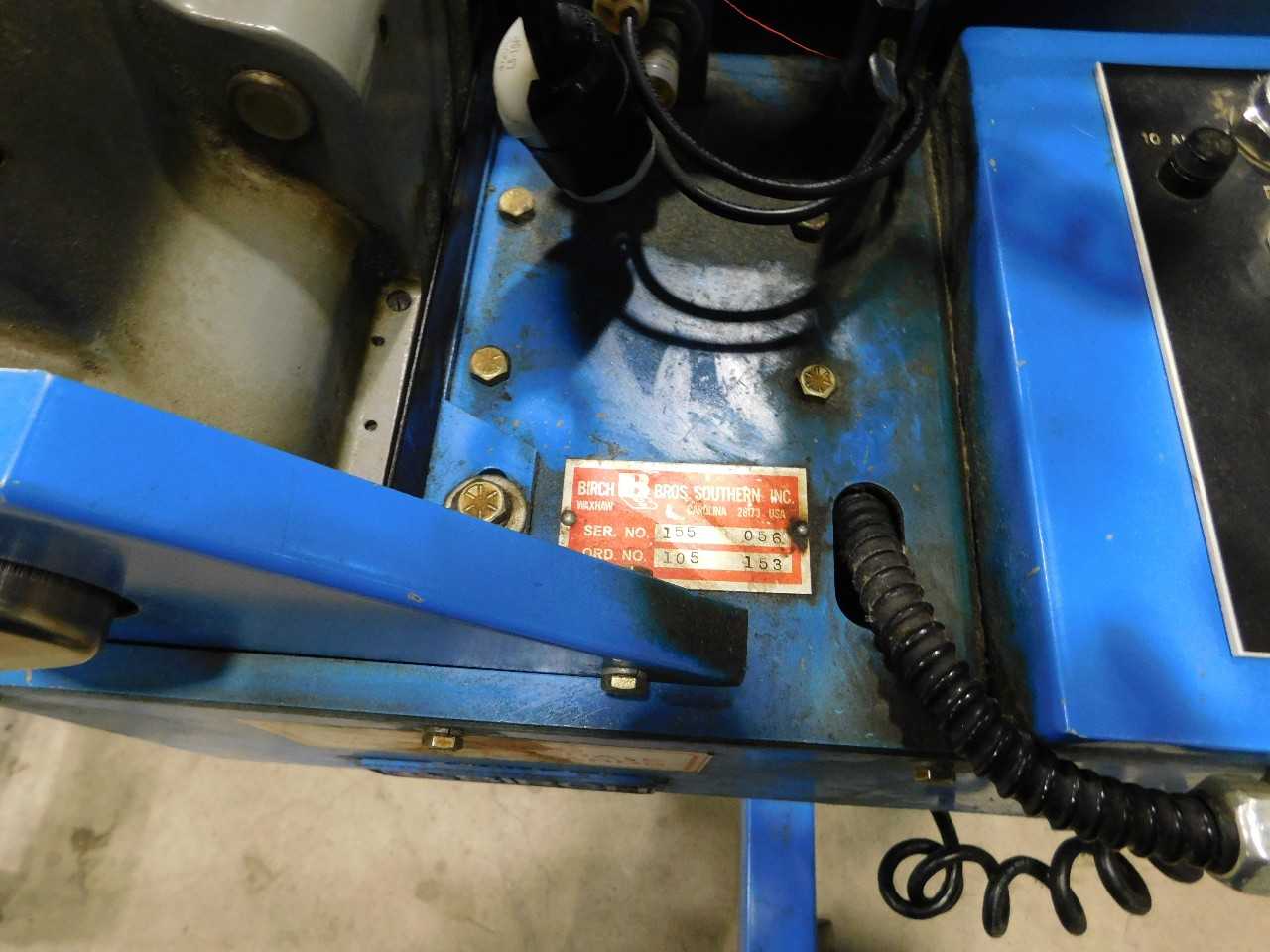 BIRCH Rail Machine with Merrow Sewing Head - PROCESS EQUIPMENT