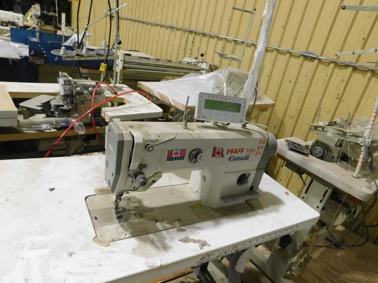 PFAFF Sewing Machine 1183 - PLANT & FACILITY