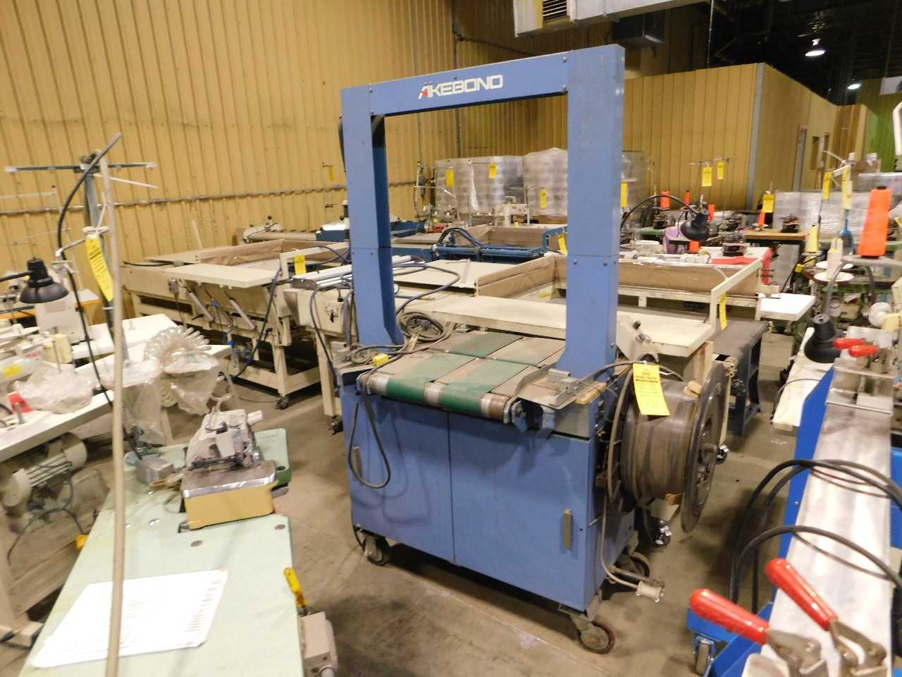 Gerrard "515" Auto Oval Strap Machine on Casters - PACKAGING