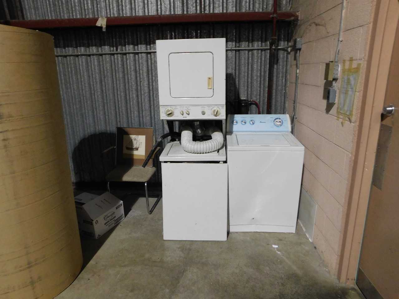 Washer Dryer Set   and 1 Single wahser - INDUSTRIAL PARTS