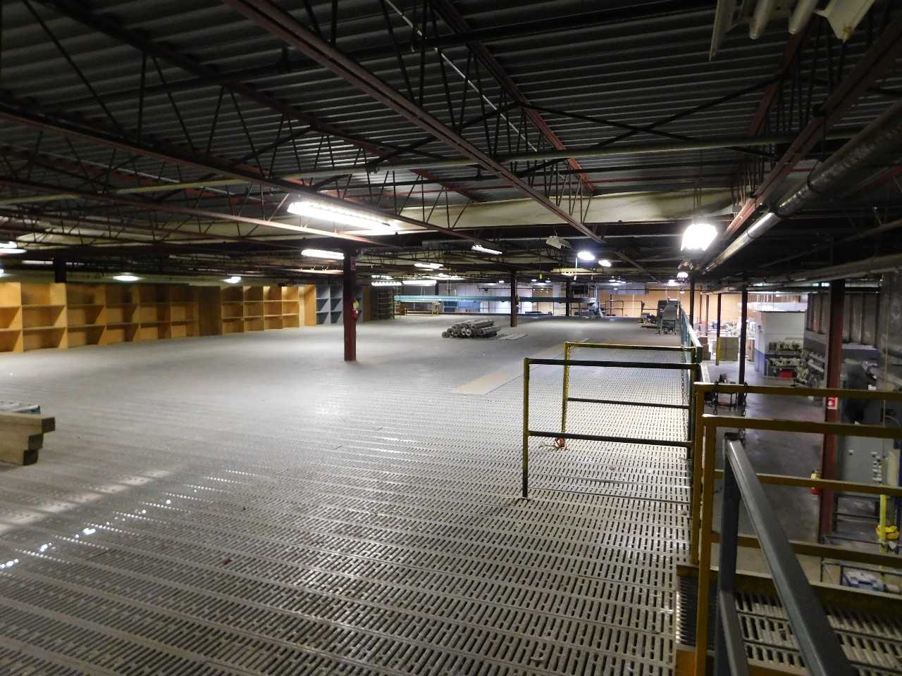 11,900 Sq ft of Mezzanine - MATERIAL HANDLING
