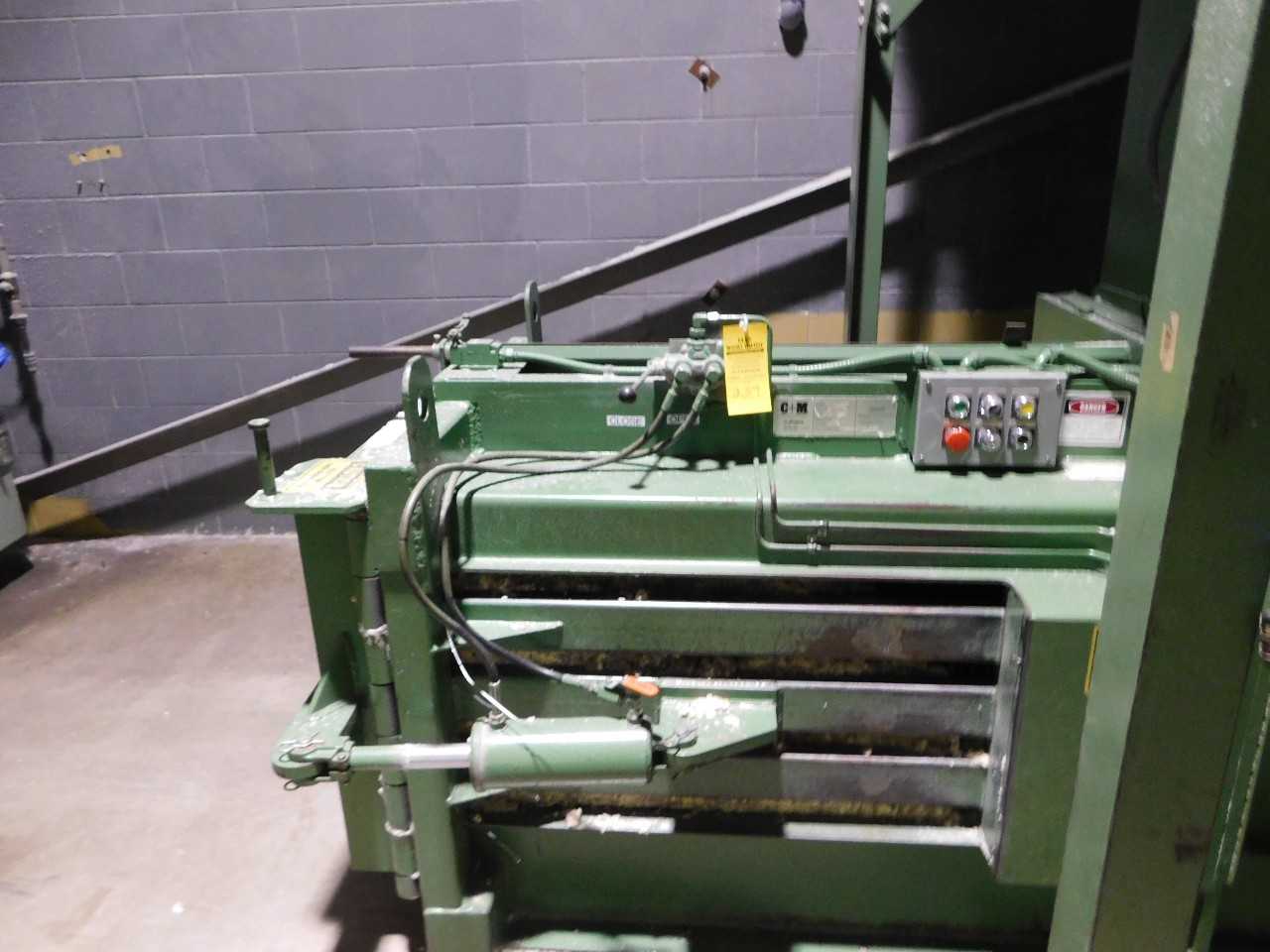 C&M Company Bailer with Aldrich Dust Collection Unit - DUST COLLECTOR