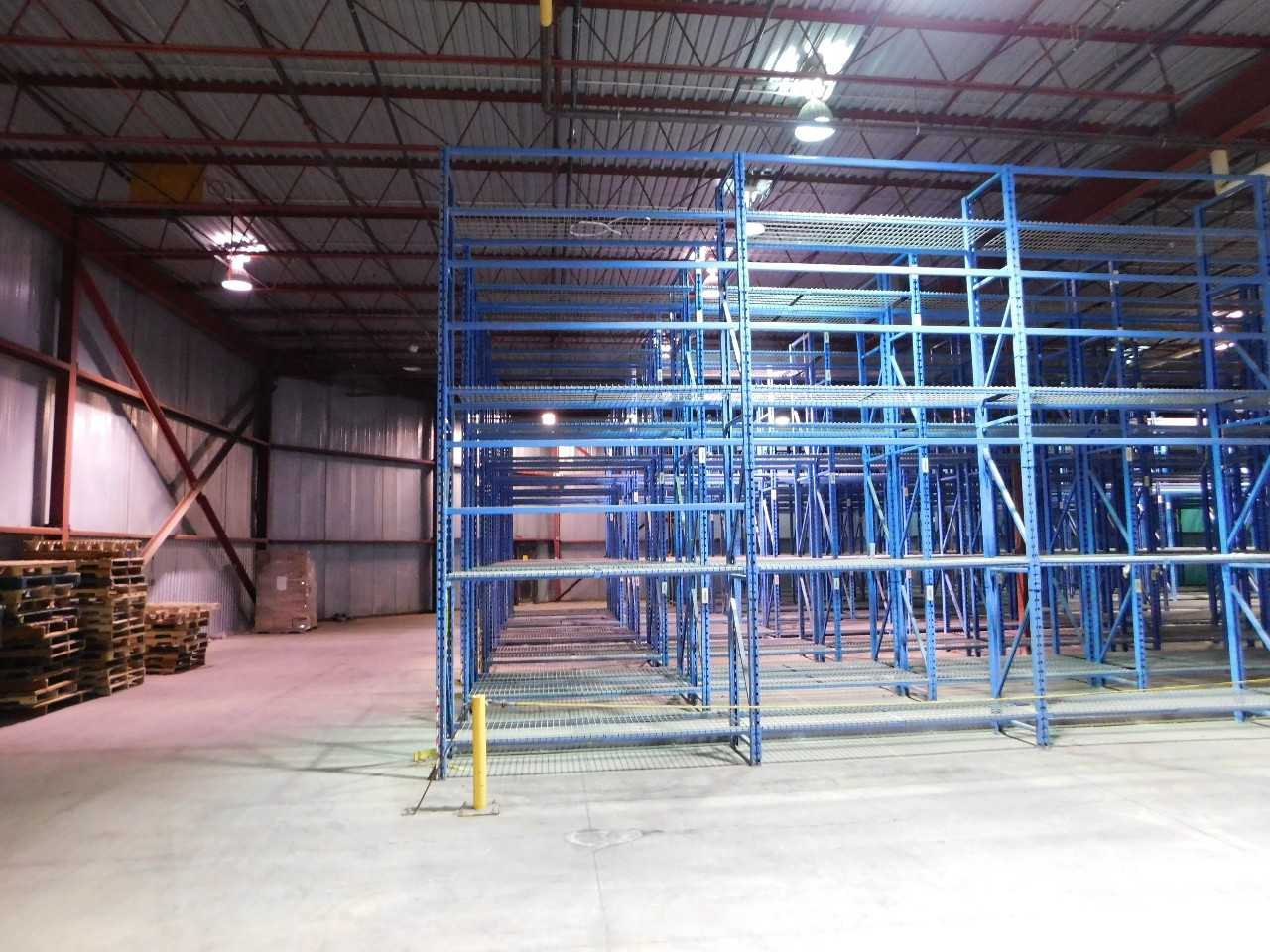 24 Sections of Light Duty Racking  30 "X18' - PALLET RACKING