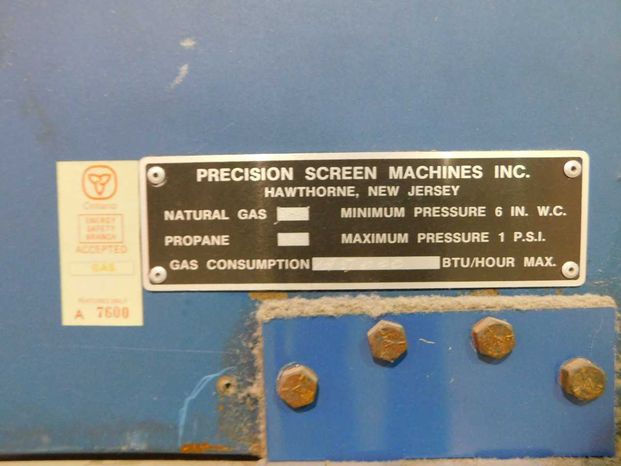 Screen Printing Dryer - PLANT & FACILITY