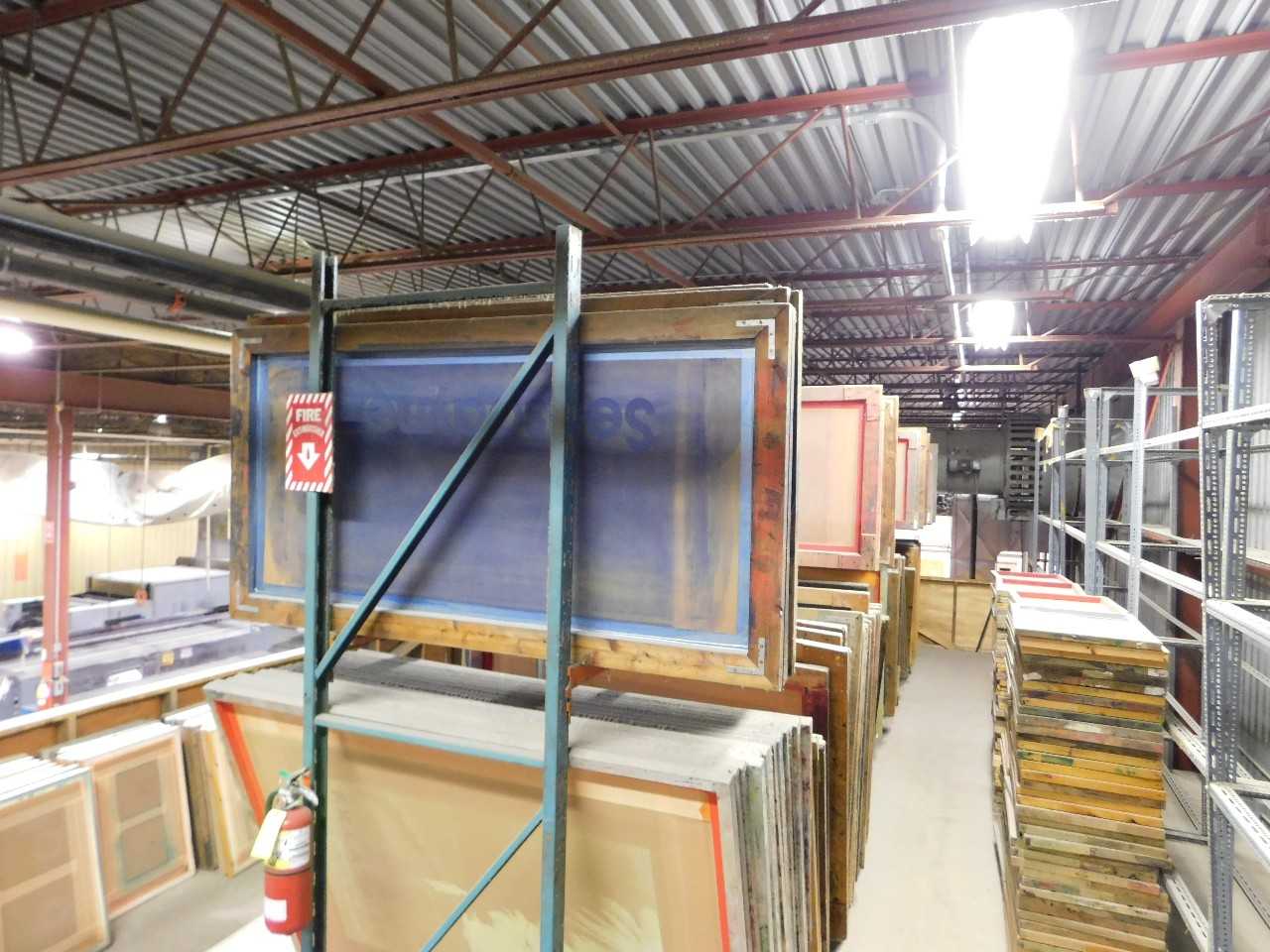 Screen Printing Wooden Frames - PLANT & FACILITY
