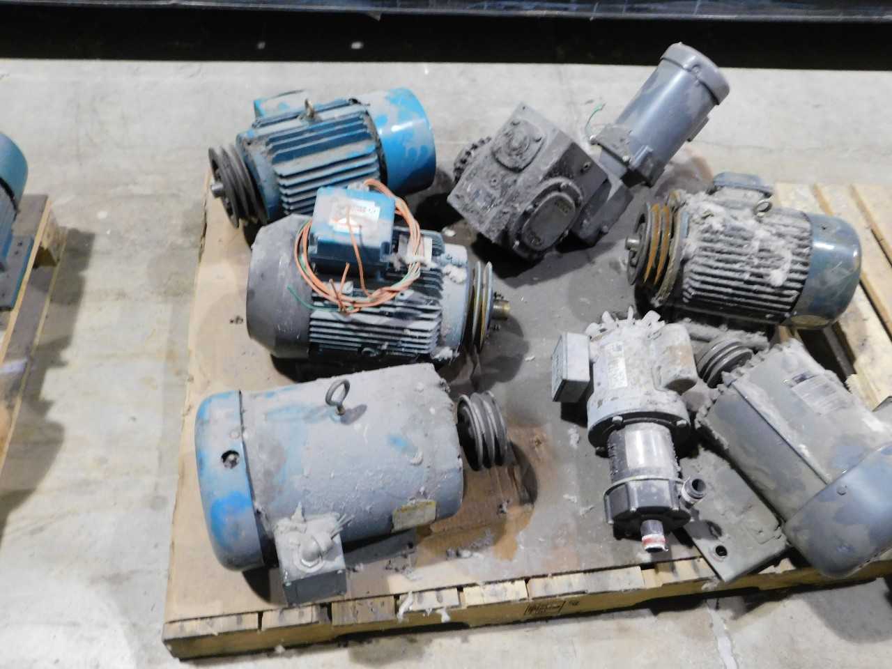 Pallett of 7 Eletric Motors - ELECTRIC MOTORS