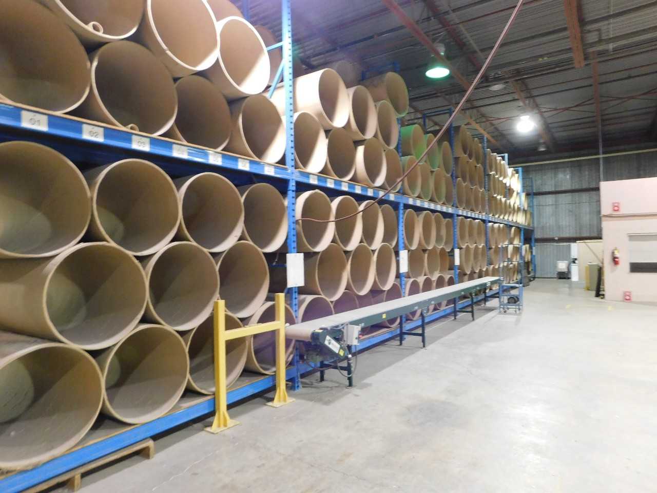 6 Sections of Heavy Duty Pallet Racking 36" X 12' X16' - PALLET RACKING