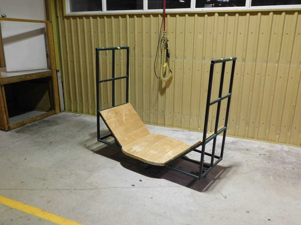 U Shaped Green Carts Lot of 3 - ROLLING CARTS