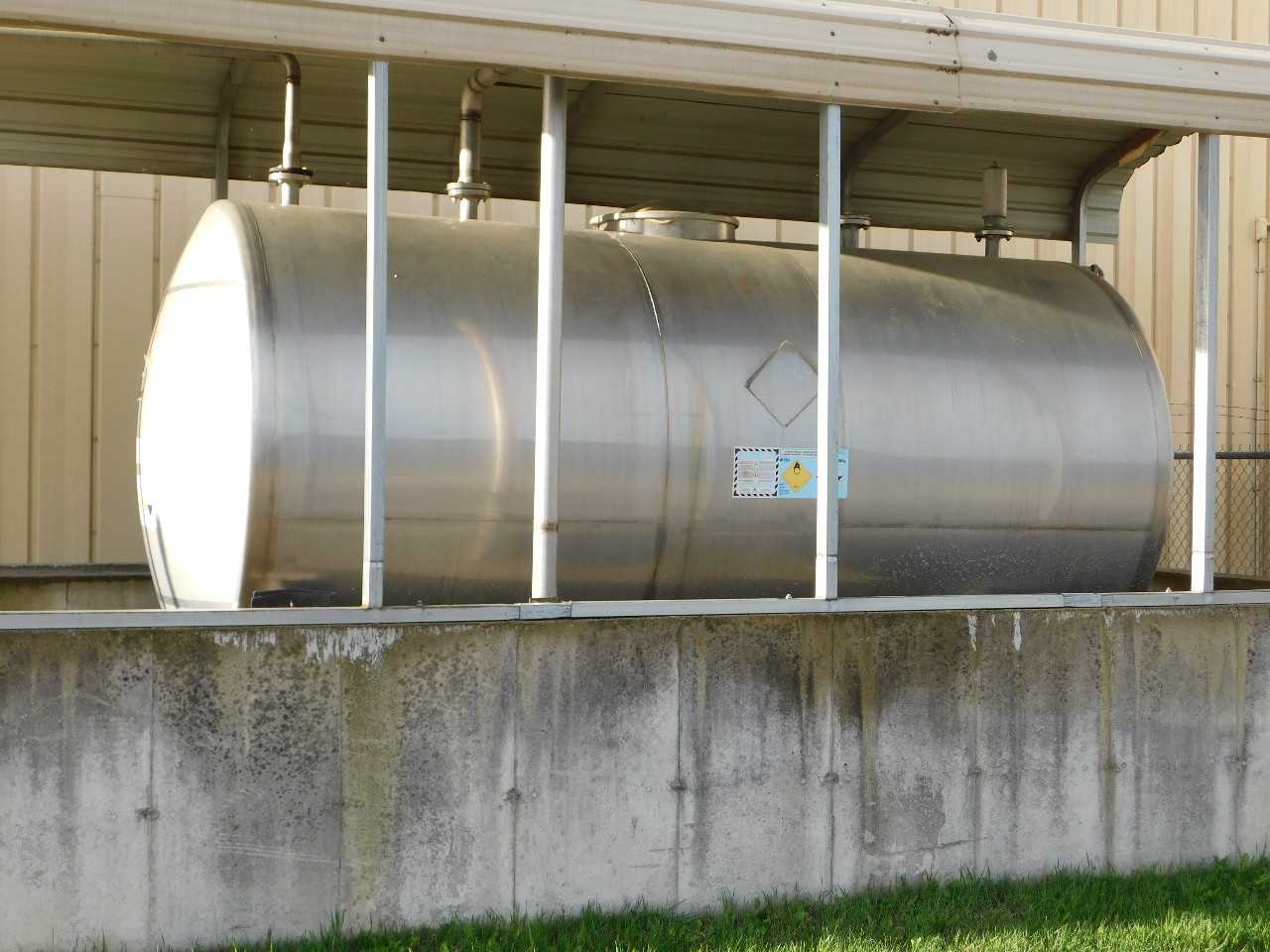12500 Gal Stainless Steel Tank - PROCESS EQUIPMENT