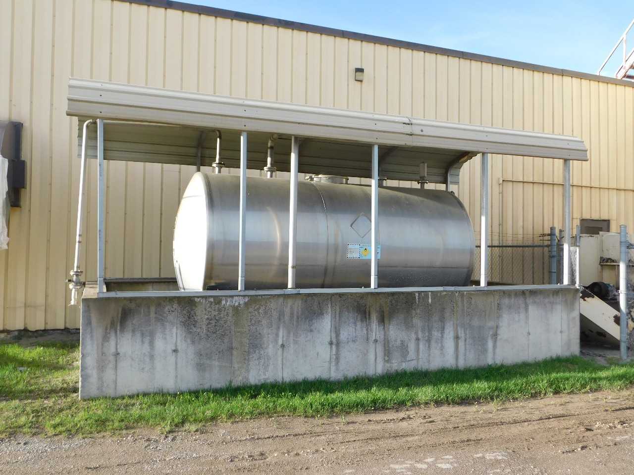 12500 Gal Stainless Steel Tank - PROCESS EQUIPMENT