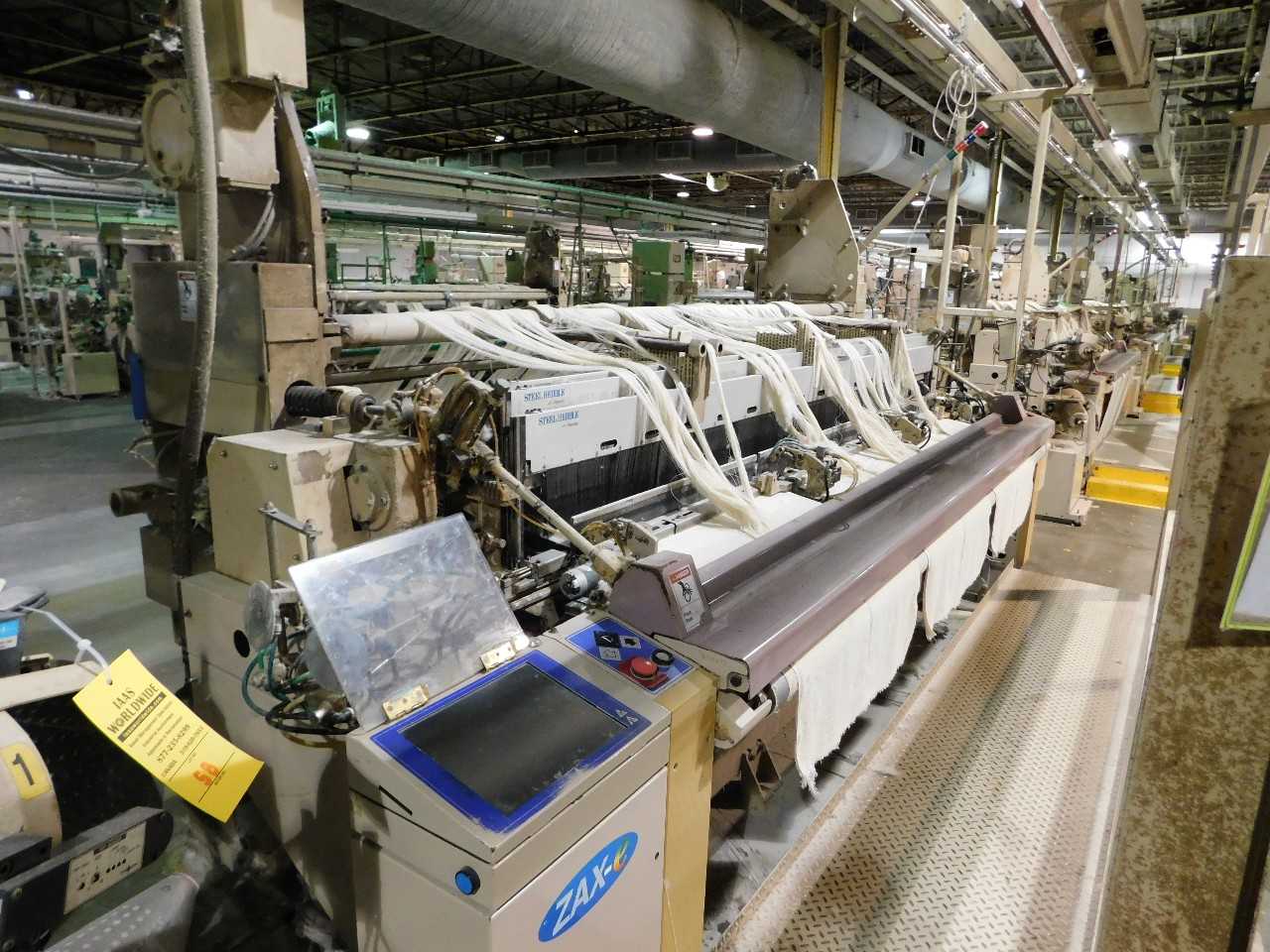 2002 Tsudakoma 280 cm ZAX Air Jet Looms - PROCESS EQUIPMENT