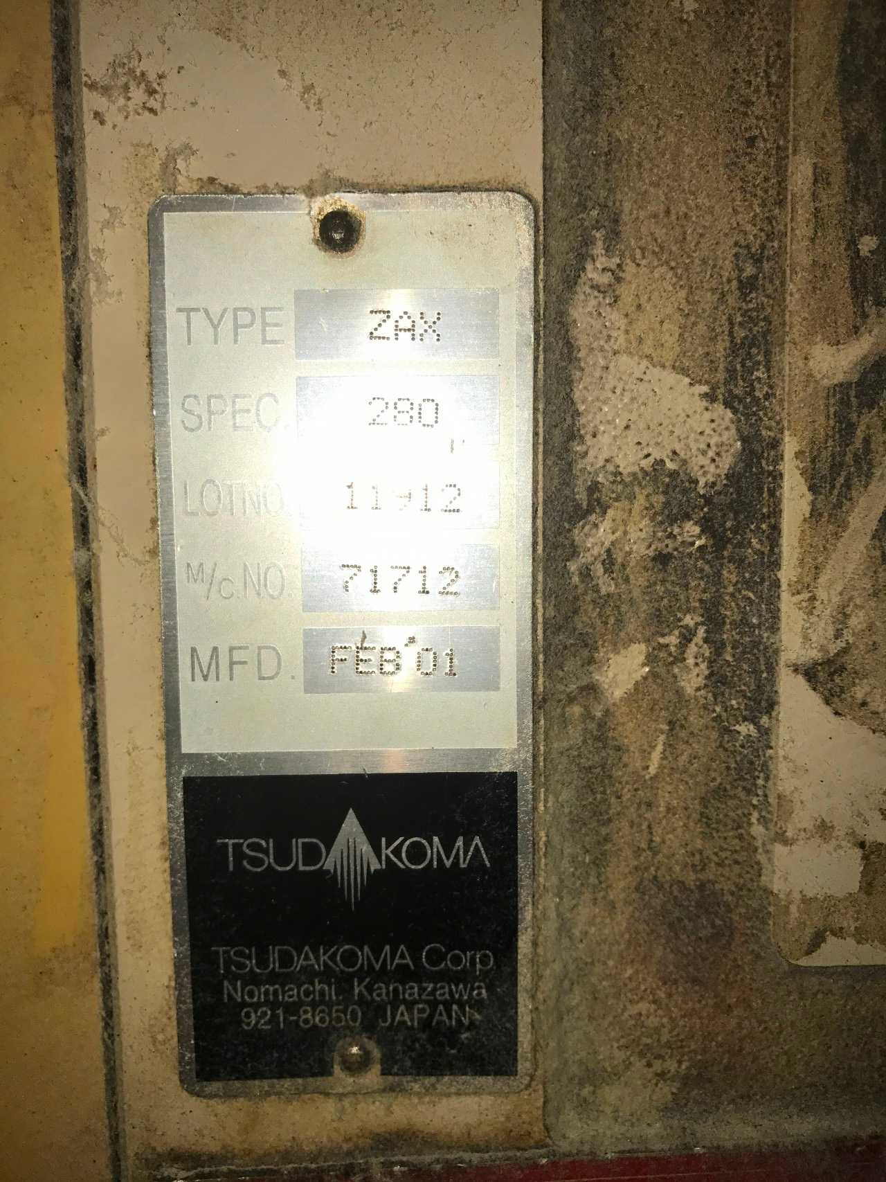 2002 Tsudakoma 280 cm ZAX Air Jet Looms - PROCESS EQUIPMENT