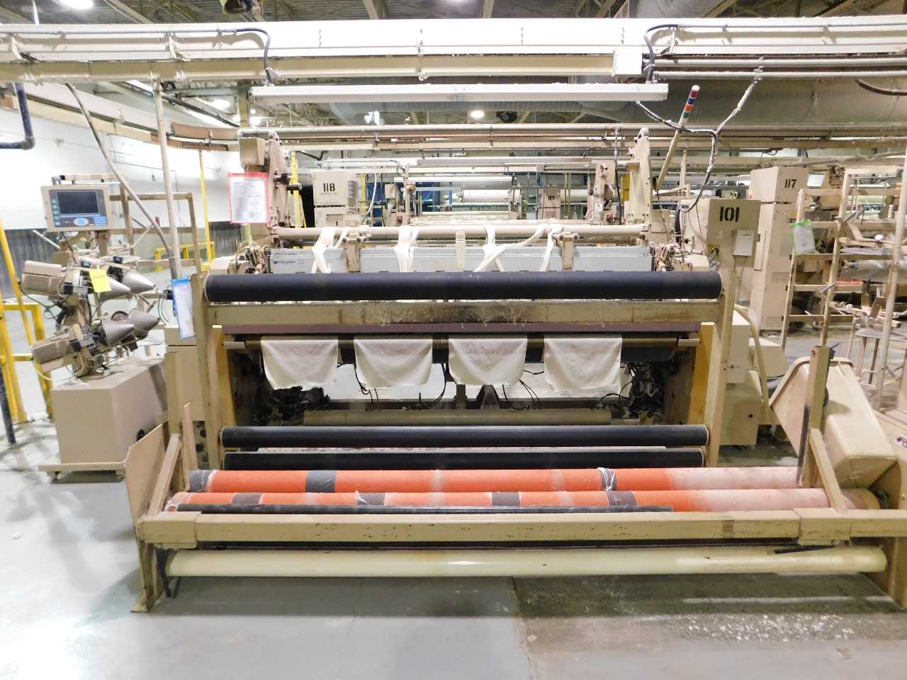 2002 Tsudakoma 230 cm ZAX Air Jet Looms with air tuckers - PROCESS EQUIPMENT