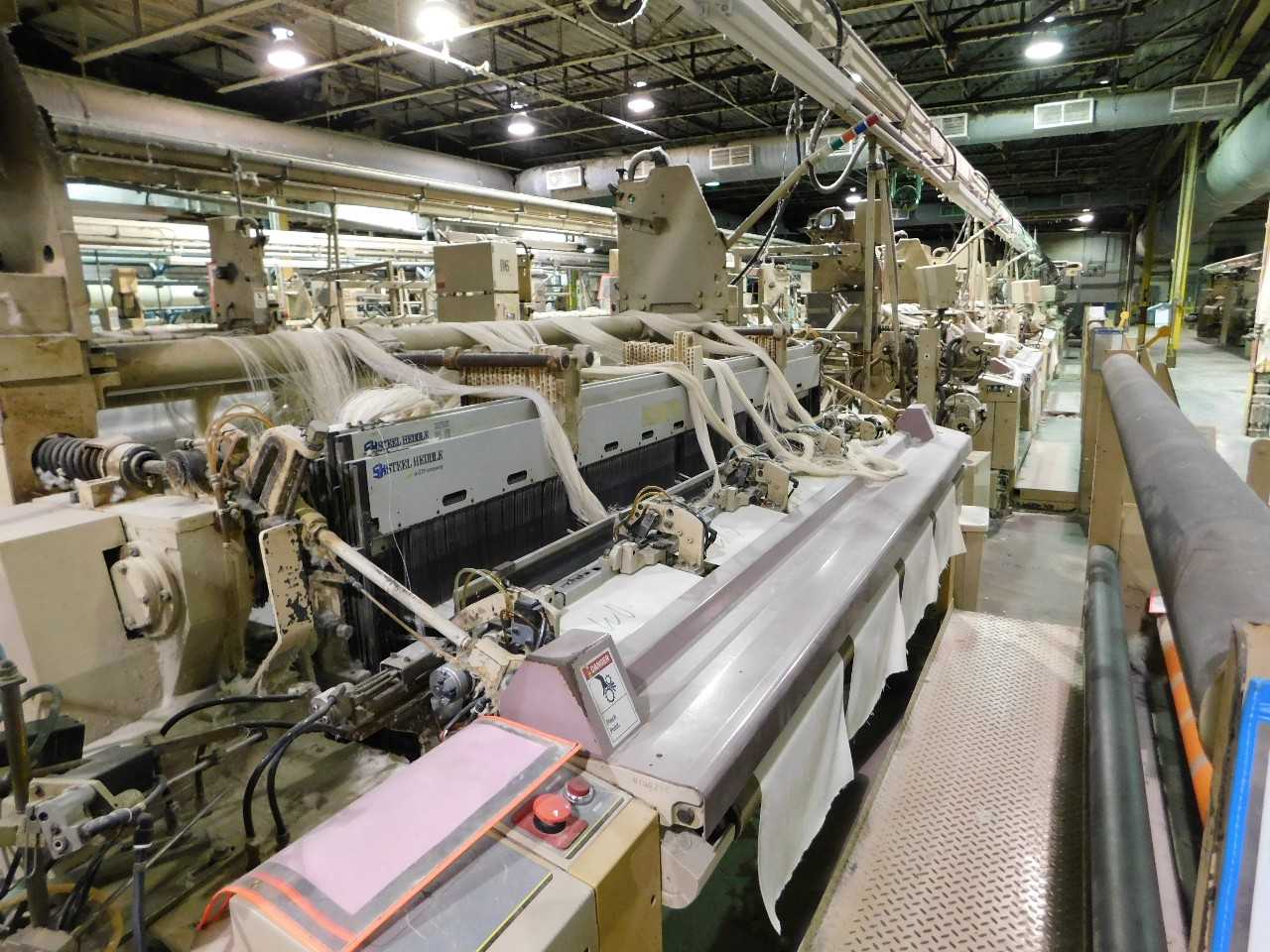  2002 Tsudakoma 230 cm ZAX Air Jet Looms with air tuckers - PROCESS EQUIPMENT