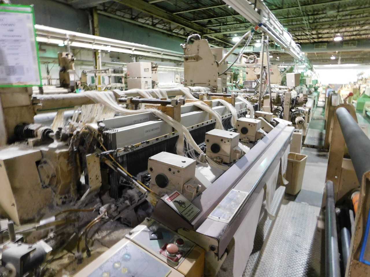  2002 Tsudakoma 230 cm ZAX Air Jet Looms with mechanical tuckers - PROCESS EQUIPMENT