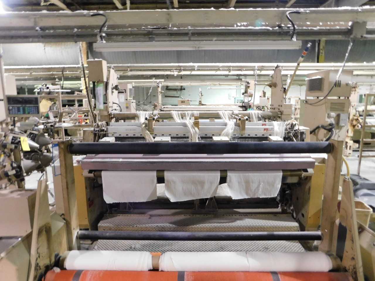  2002 Tsudakoma 230 cm ZAX Air Jet Looms with mechanical tuckers - PROCESS EQUIPMENT