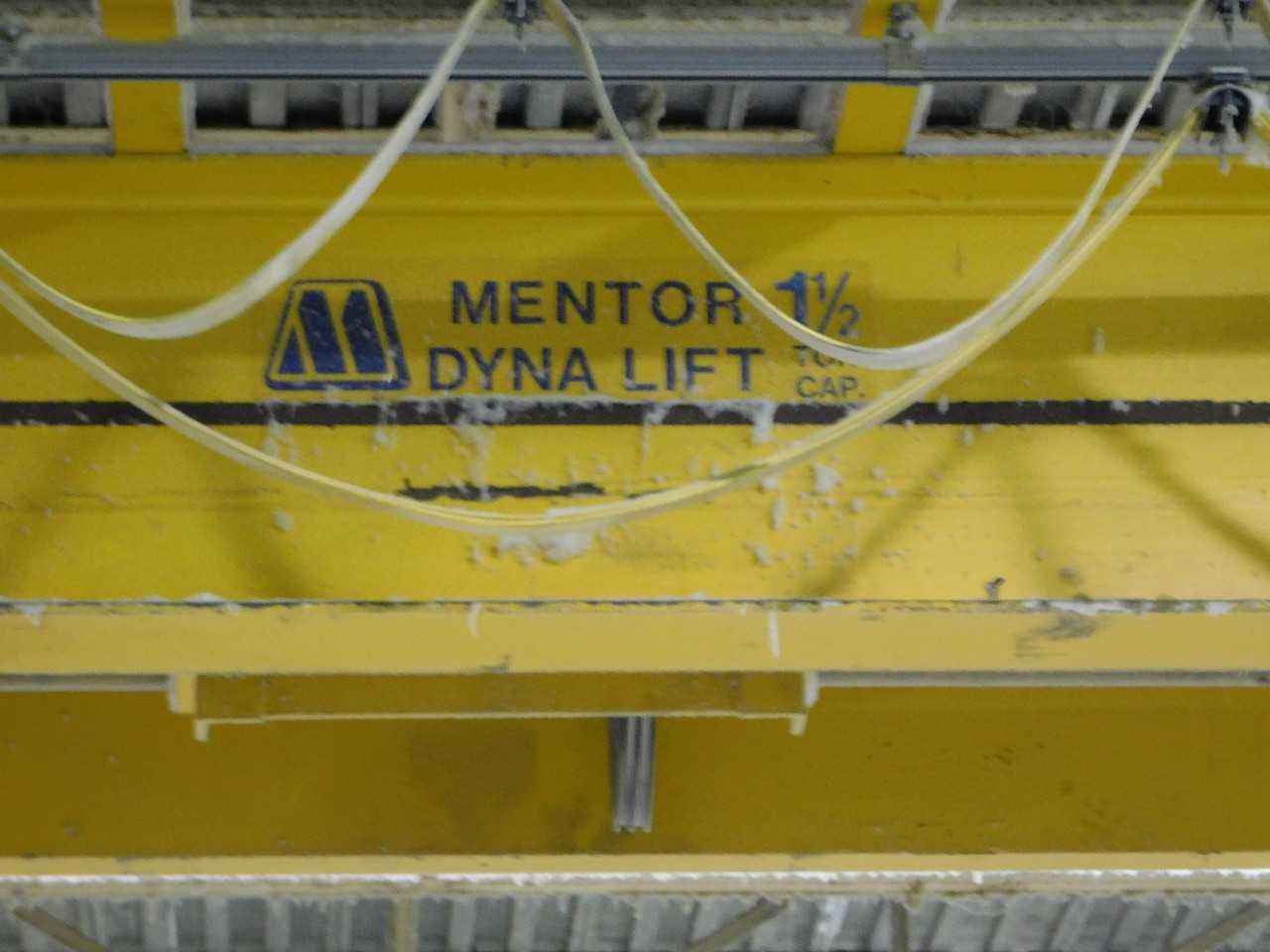 Mentor-Dynalift 1.5 ton double girder overhead craane - CRANES