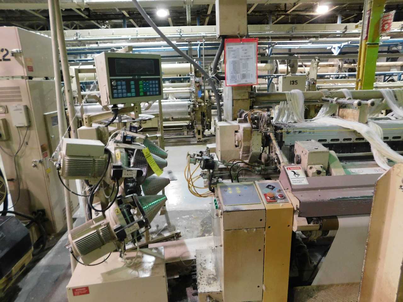  2002 Tsudakoma 230 cm ZAX Air Jet Looms with mechanical tuckers - PROCESS EQUIPMENT