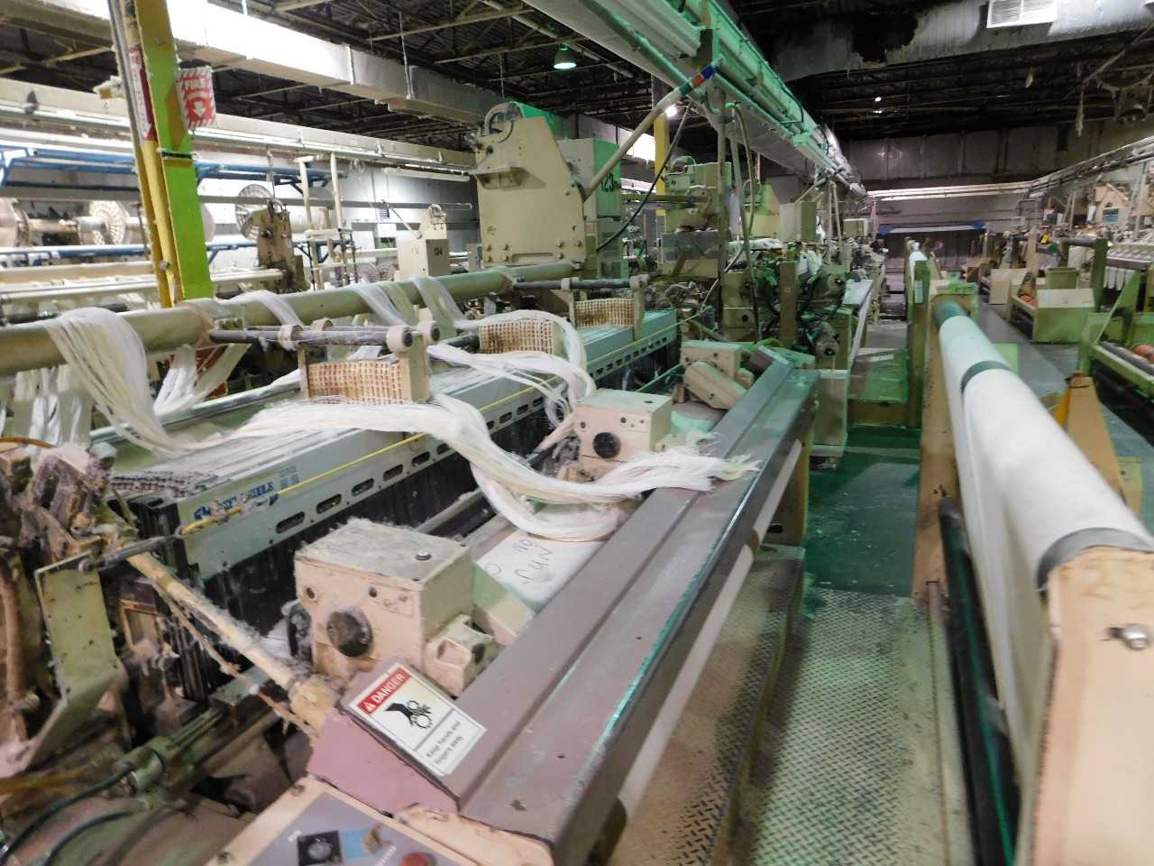  2002 Tsudakoma 230 cm ZAX Air Jet Looms with mechanical tuckers - PROCESS EQUIPMENT