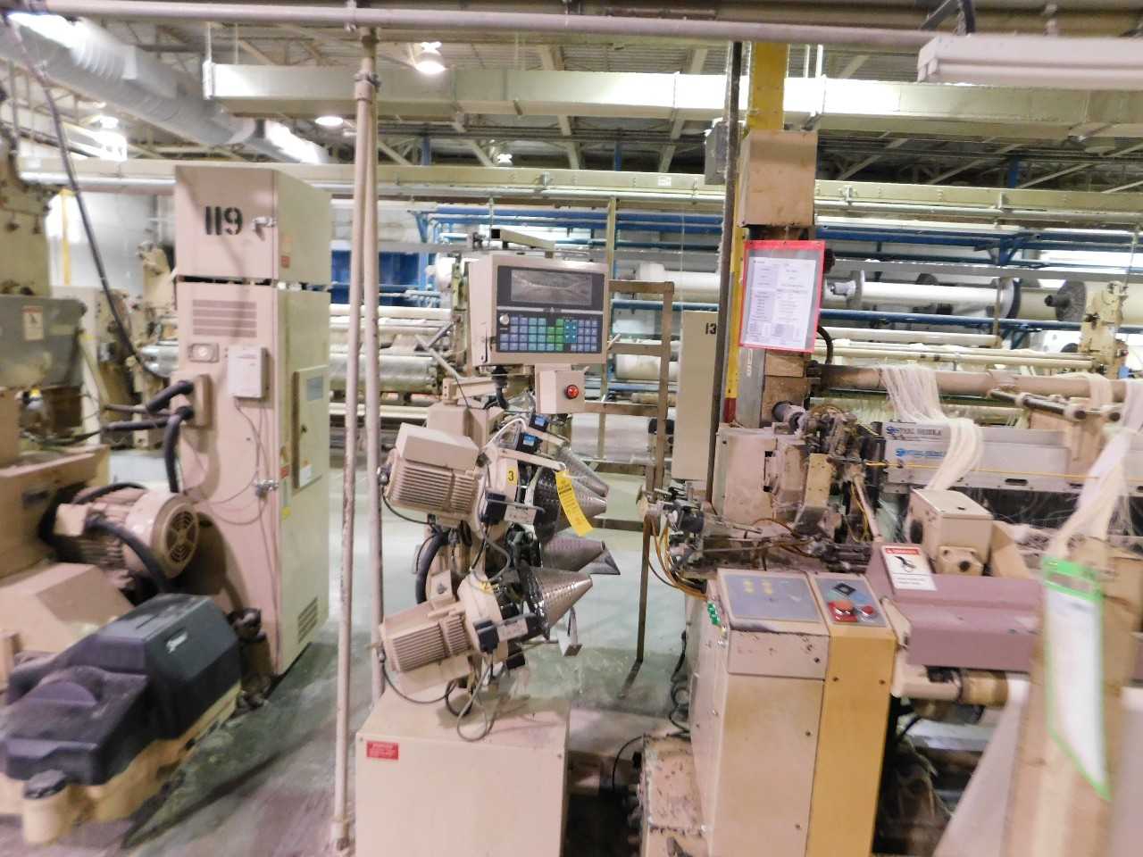  2002 Tsudakoma 230 cm ZAX Air Jet Looms with mechanical tuckers - PROCESS EQUIPMENT