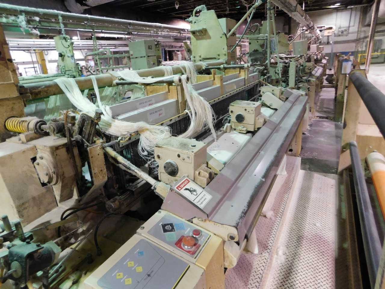  2002 Tsudakoma 230 cm ZAX Air Jet Looms with mechanical tuckers - PROCESS EQUIPMENT